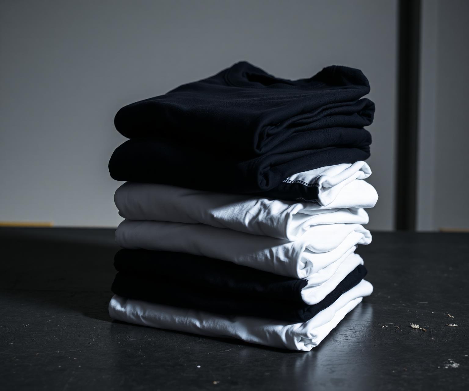 Camisetas finalizadas em lote